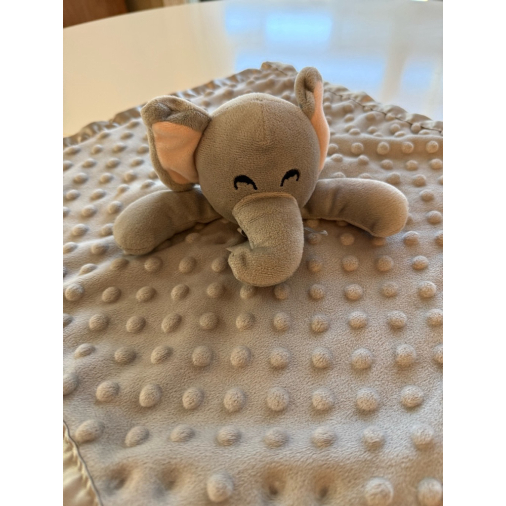Basically new Baby lovey Plush Toy Gray One Size elephant 🐘